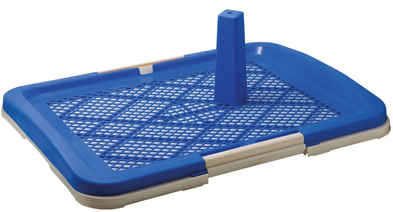 Туалет V.I.Pet для собак со столбиком