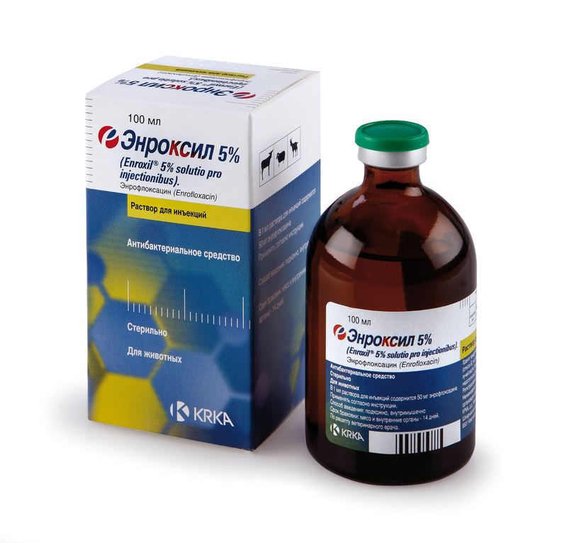 Энроксил 5%, 100 мл