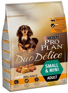 Pro Plan Duo Delice для собак мелких пород с курицей и рисом, ПроПлан 2,5 кг