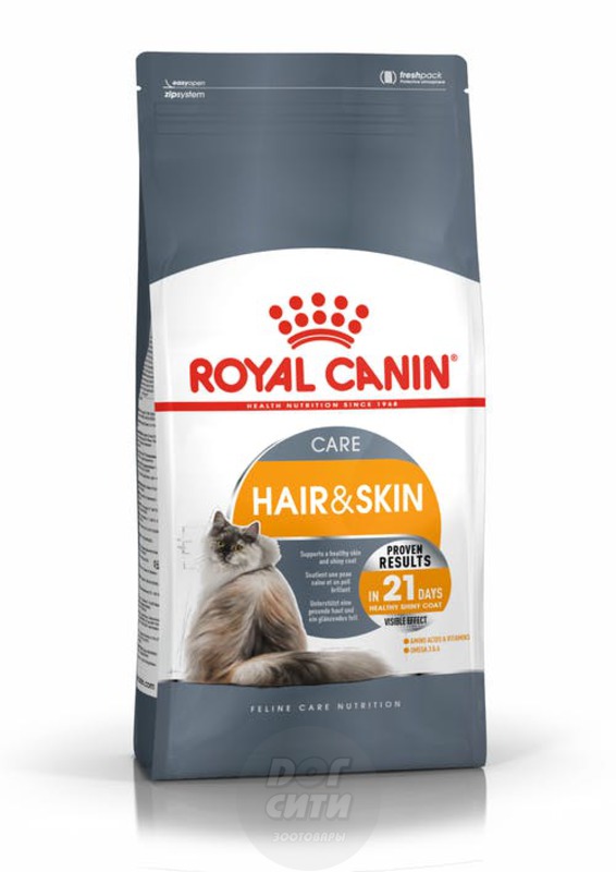 Роял Канин Роял Канин Хайр Скин Кэа, Royal Canin