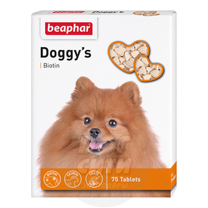 Beaphar витамины "Doggy's" biotine, Беафар Биотин для собак 75 табл