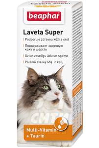 Beaphar витамины Laveta super для кошек, Беафар Лавета Супер 50 мл
