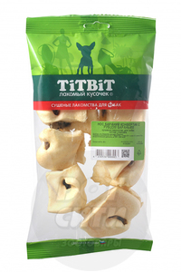 TITBIT Нос бараний конвертик с рубцом бараньим, мягкая упаковка Титбит