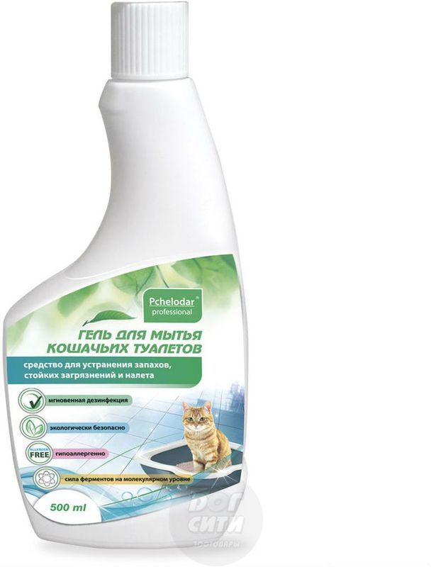 Пчелодар гель для мытья кошачьих туалетов