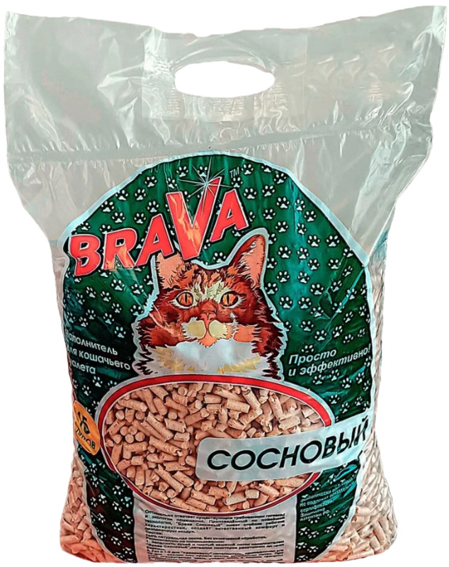 Наполнитель Брава Сосновый, BraVA