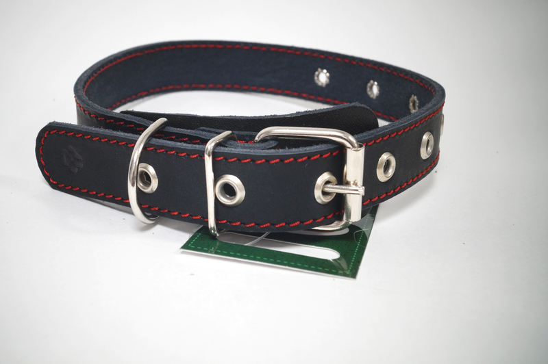 Ошейник (Лаурон) кожаный безразмерный