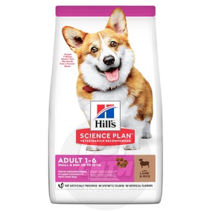 Hills SP Canine Adult Small & Miniature Lamb with rice Хилс 6 кг