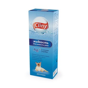 Жидкость Сliny для полости рта кошек, Клини 100 мл