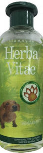 Herba Vitae шампунь для сильно загрязненных лап, с эфирным маслом эвкалипта, Херба Вита