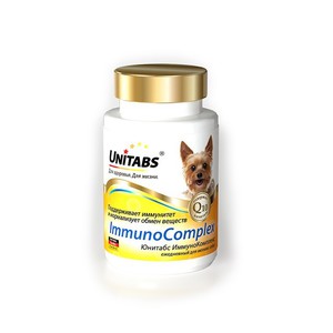 Unitabs Immuno Complex для мелких собак, Юнитабс