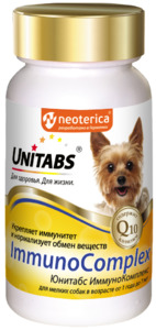 Unitabs Immuno Complex для мелких собак, Юнитабс Иммуно Комплекс