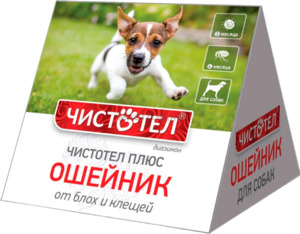 Чистотел-Домик ошейник для собак 