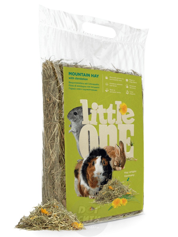 Сено Литтл Ван горное с одуванчиком, Little One
