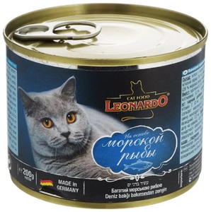 Леонардо консервы для кошек, 200гр.
