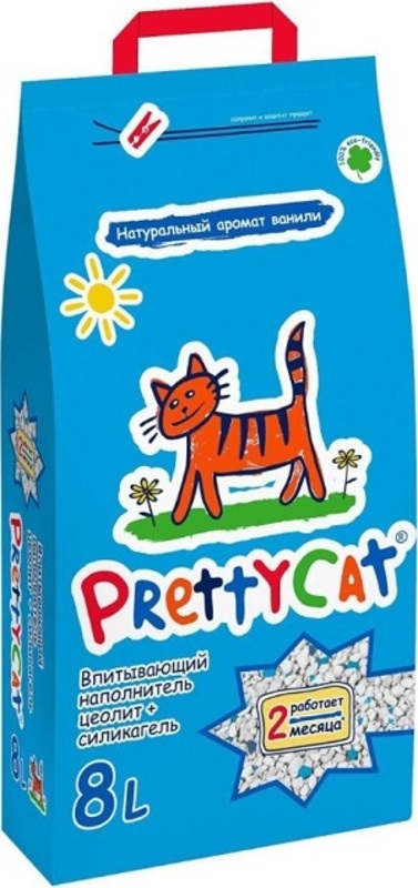PrettyCat впитывающий наполнитель с део-кристаллами Aroma Fruit, Претти Кэт