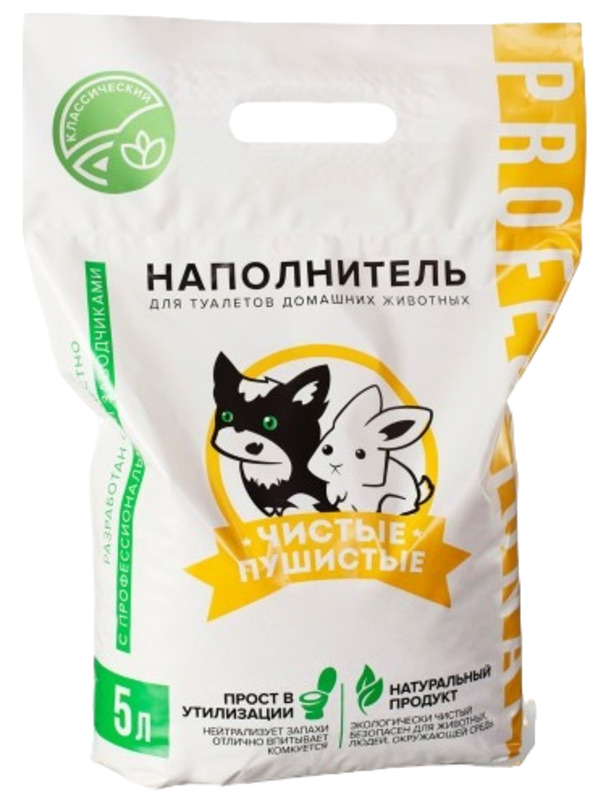 Наполнитель Чистые Пушистые классик