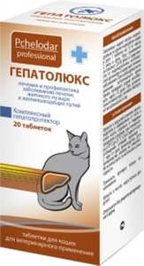 Гепатолюкс Пчелодар  для кошек таб. 20 табл