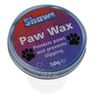 Воск для лап Shaws Paw Wax 50 гр