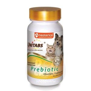 Юнитабс Пребиотик для кошек и собак 100 табл
