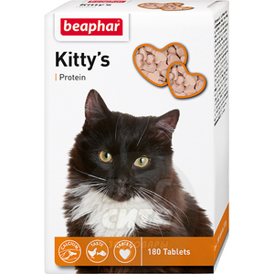 Beaphar Kitty’s + Protein, Беафар Киттис Протеин 75 шт