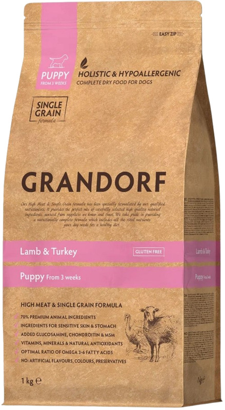 Grandorf Lamb & Turkey Puppy, Грандорф