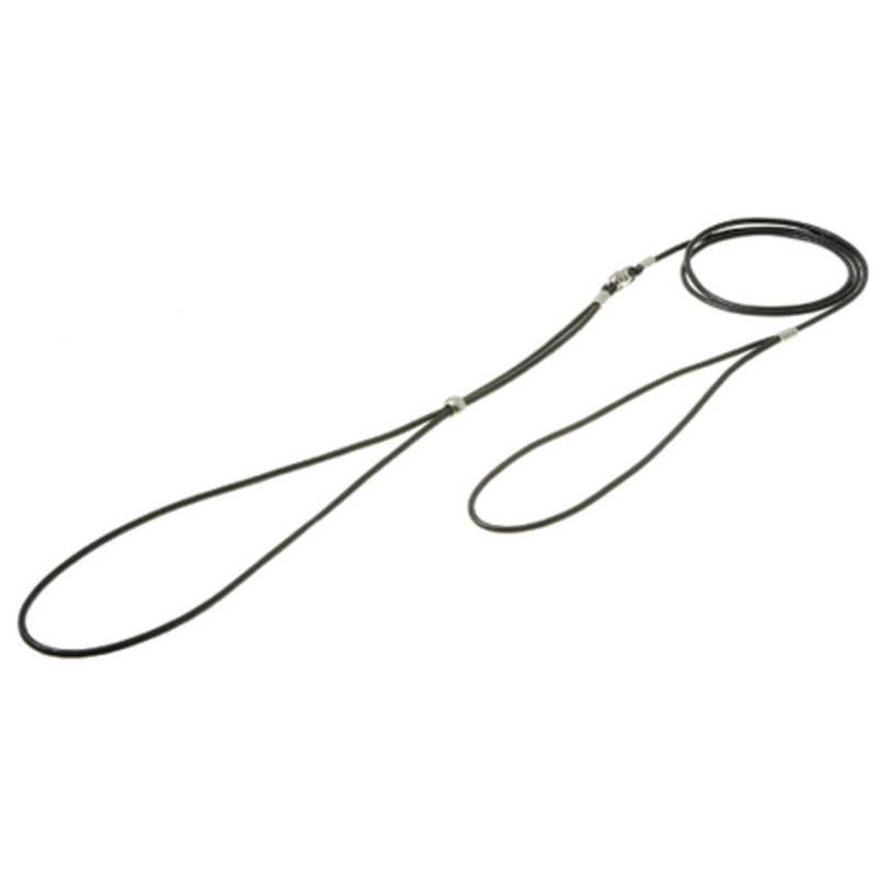 Ринговка круглая натуральная кожа 2 мм*120 см