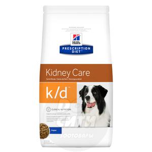 Hill's k/d для лечения почечной недостаточности у собак, Хилс 1,5 кг