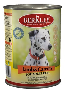 Berkley Lamb&Carrots for Adult Dog