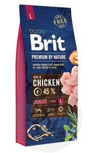 Brit Premium by Nature Junior L, Брит 15 + 3 кг