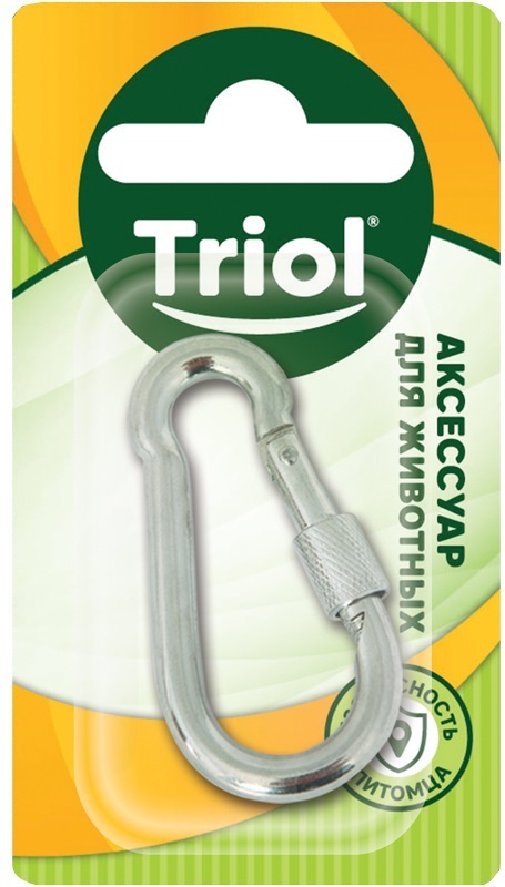 Карабин Триол монтажный предохранитель на резьбе, Triol