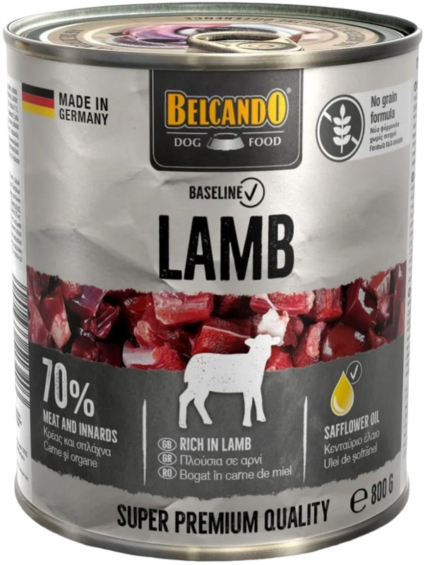 Консервы Belcando Ягненок для собак, Белькандо