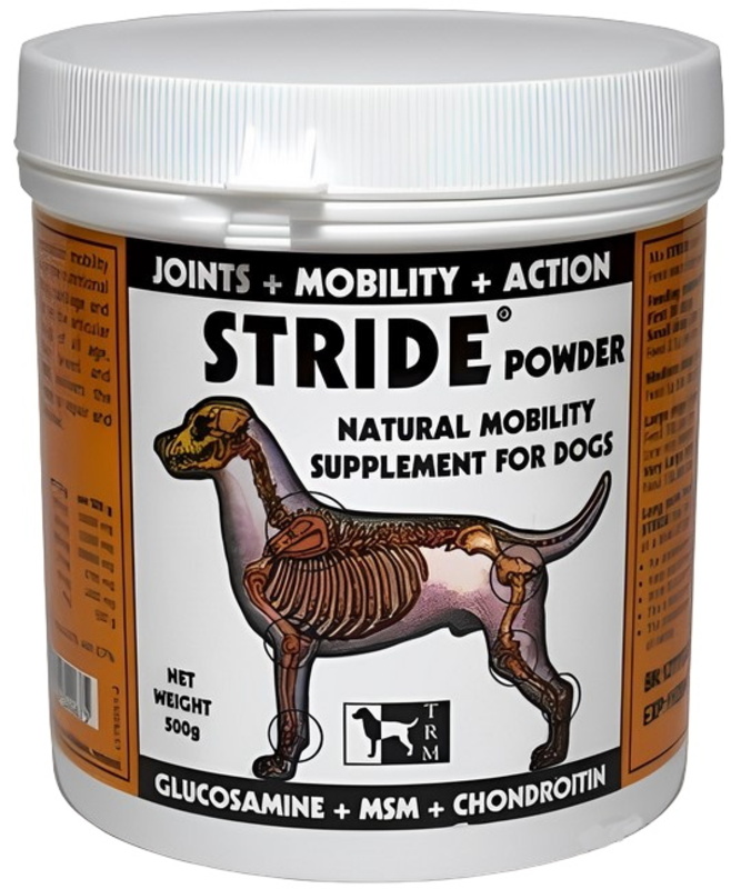Страйд порошок для собак с глюкозамином, MSM и хондроитинoм