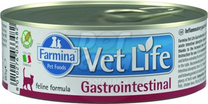 Farmina Vet life Cat Gastrointestinal консервы для кошек Фармина 85 г