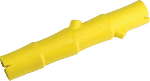 Игрушка JW бамбуковая палочка, маленькая, каучук желтая