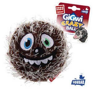 Игрушка для собак GiGwi Мяч с пищалкой