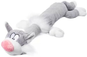 Игрушка для собак GiGwi Кот с пищалкой, ГиГви