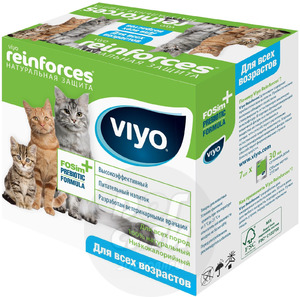 Напиток-пребиотик Viyo для кошек, Вайо 0,282 кг 30 мл