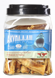 Сушеное мясо акулы ГринКьюзин АКУЛА банка 750 г