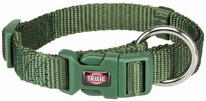 Ошейник Premium Trixie XXS-XS, Трикси 15–25 см/10 мм темно-зеленый