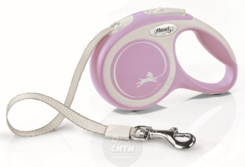 Рулетка Flexi New Comfort ремень XS, Флекси