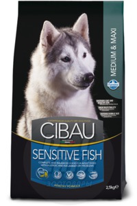 Cibau Sensitive Fish Medium & Maxi рыба медиум/макси 2,5 кг