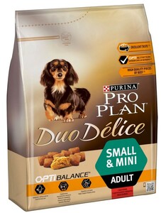 Pro Plan Duo Delice для собак мелких пород с говядиной и рисом, ПроПлан