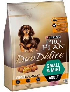 Pro Plan Duo Delice для собак мелких пород с лососем и рисом, ПроПлан