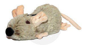Игрушка Крыса с пищалкой TAICHIPET 