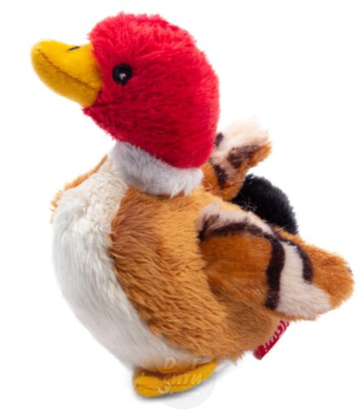 Игрушка Утка с пищалкой GiGwi 