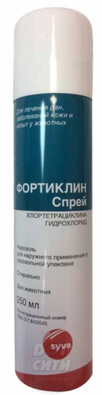 Спрей Фортиклин SYVA, Сива