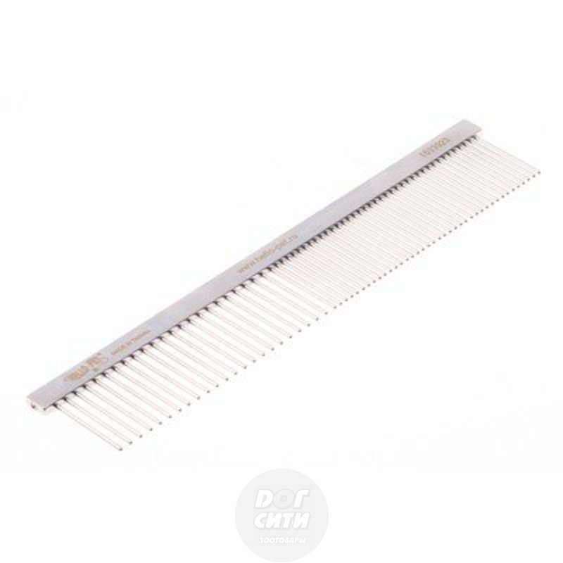 Расческа (Hello Pet) 1533923 хром. 15,5 см, 39/23, зуб 23 мм